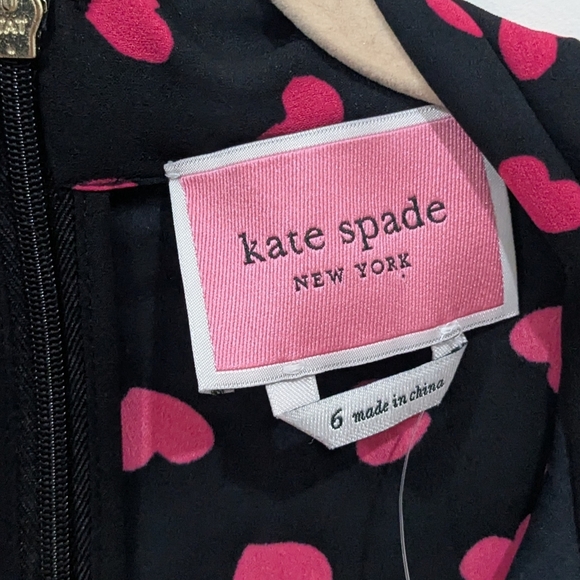 Kate Spade Heartbeat Tie Neck Shirtdress - Picture 5 of 9